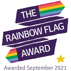 Rainbow Flag Award Logo